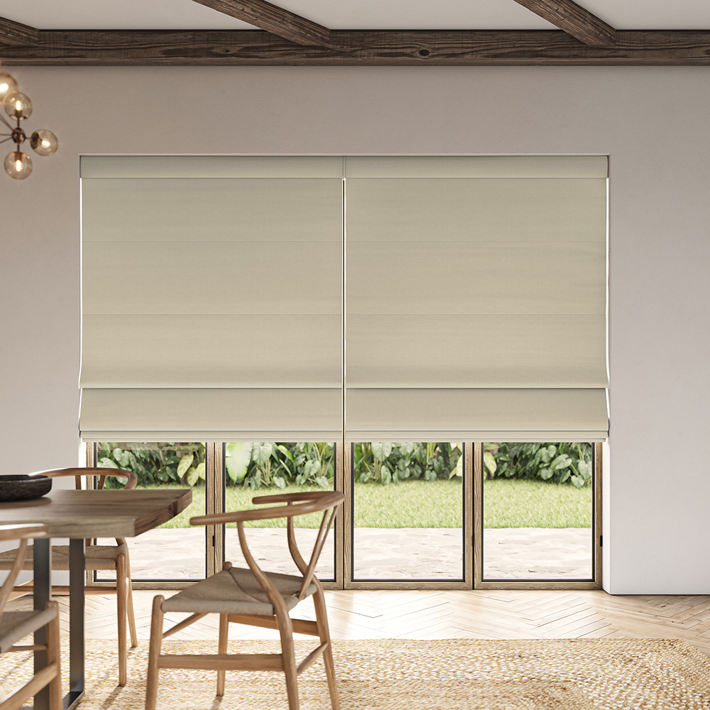 Dusen Wheat Roman Blind