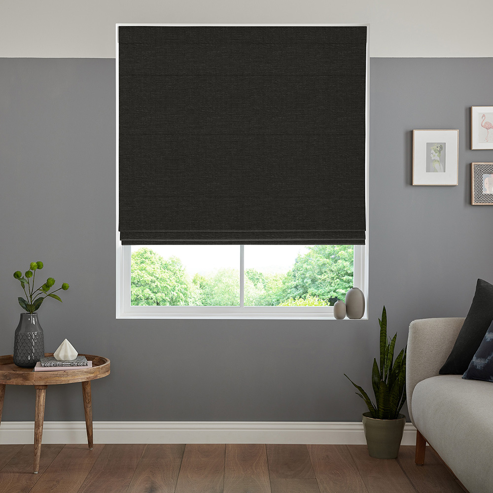 Inigo Midnight Roman Blind