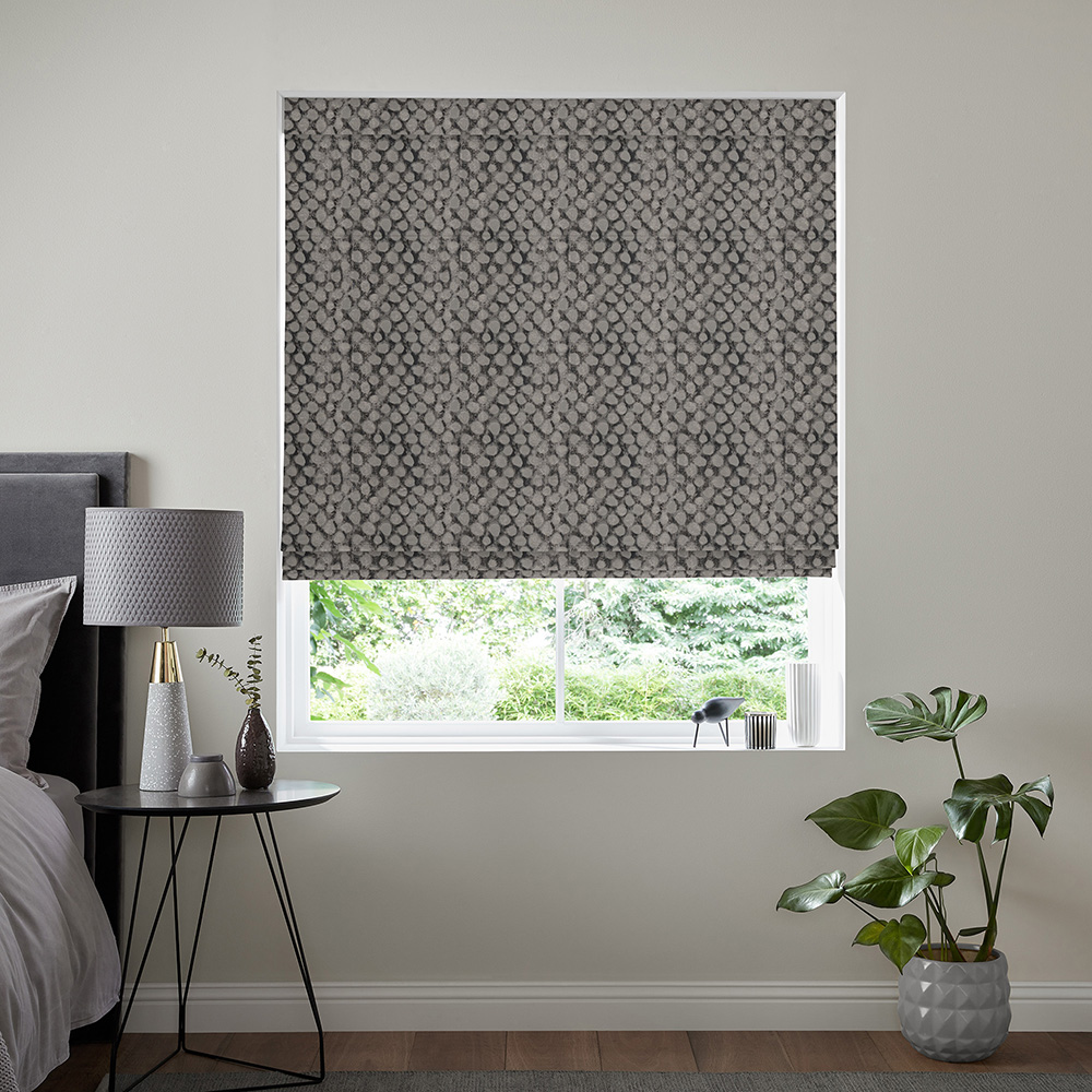 Silas Ebony Roman Blind