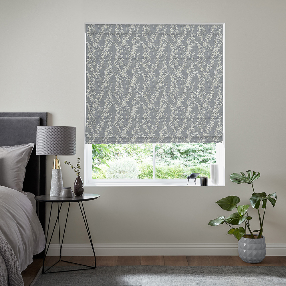 Edna Navy Roman Blind