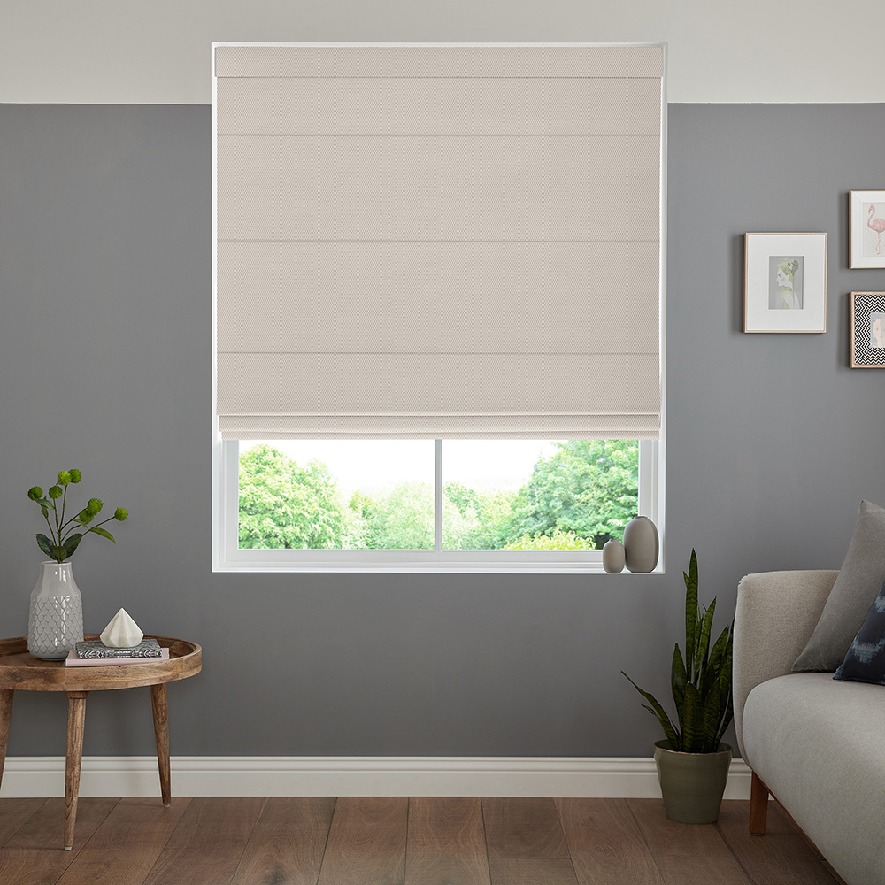 Darla Silver Roman Blind