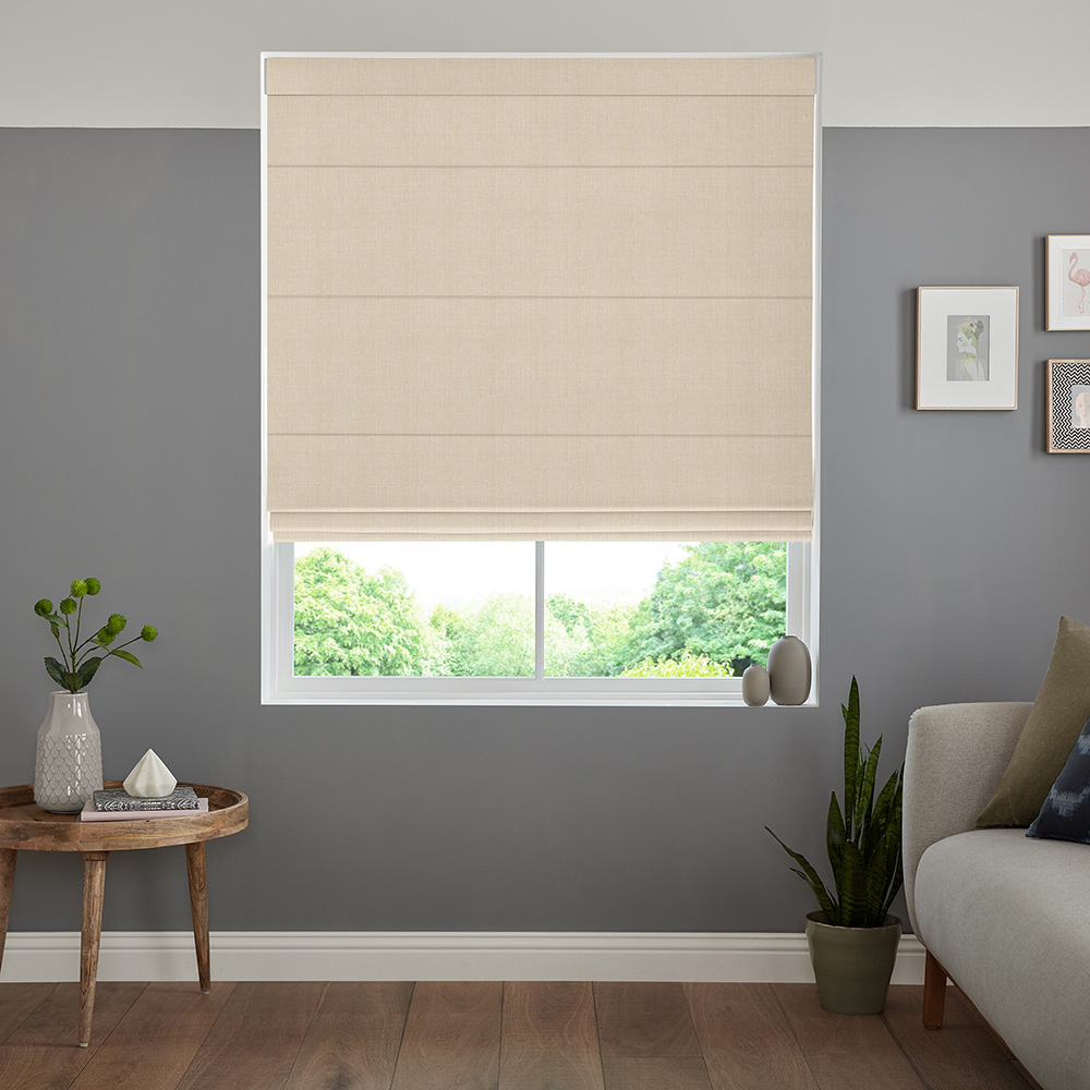 Theo Mushroom Roman Blind