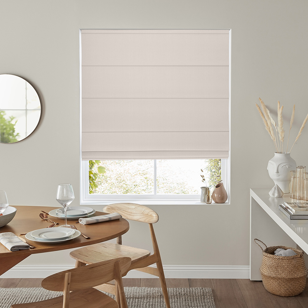 Hal Putty Roman Blind