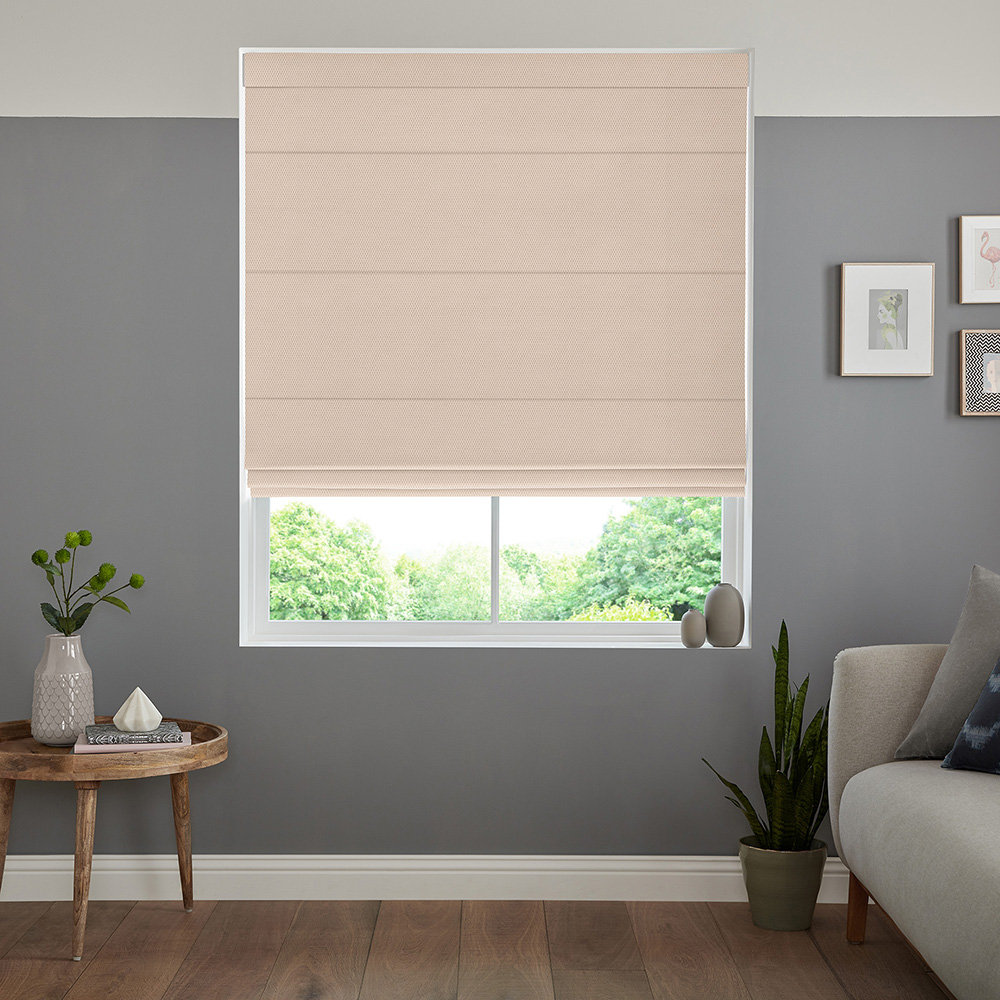 Darla Blush Roman Blind