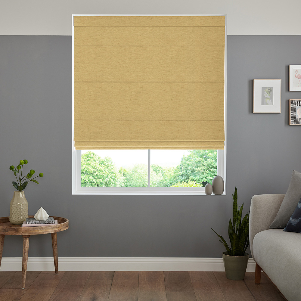 Gilligan Gold Roman Blind