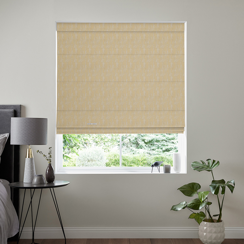 Ros Butter Roman Blind