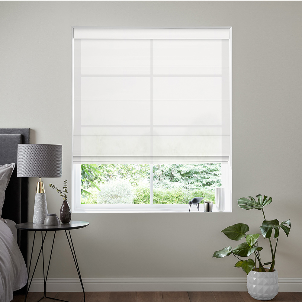 Aker Ivory Roman Blind