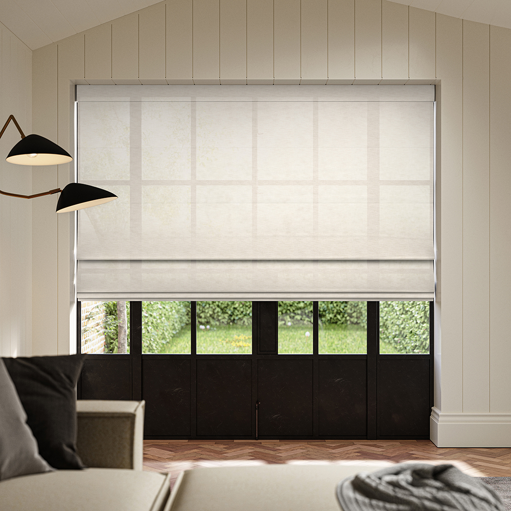 Inish Putty Roman Blind