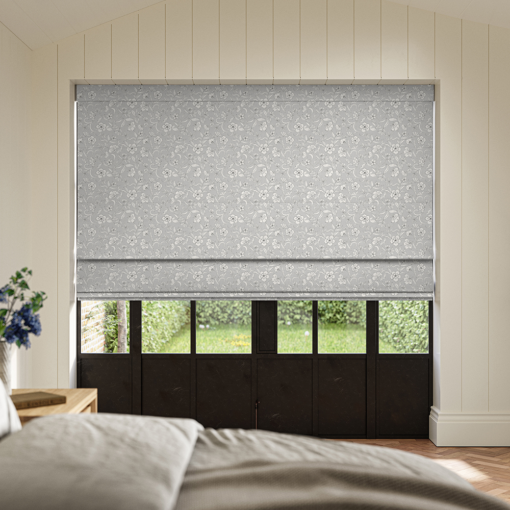 Lera Grey Roman Blind