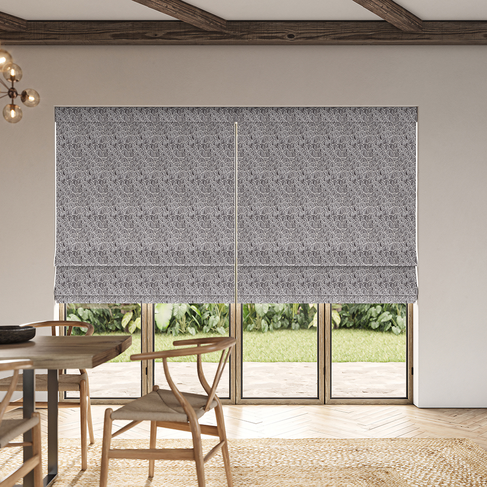 Jodie Grey Roman Blind