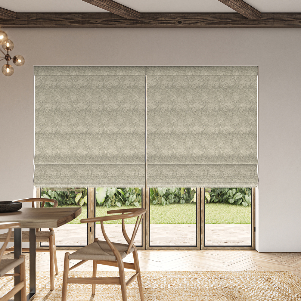 Cox Slate Roman Blind