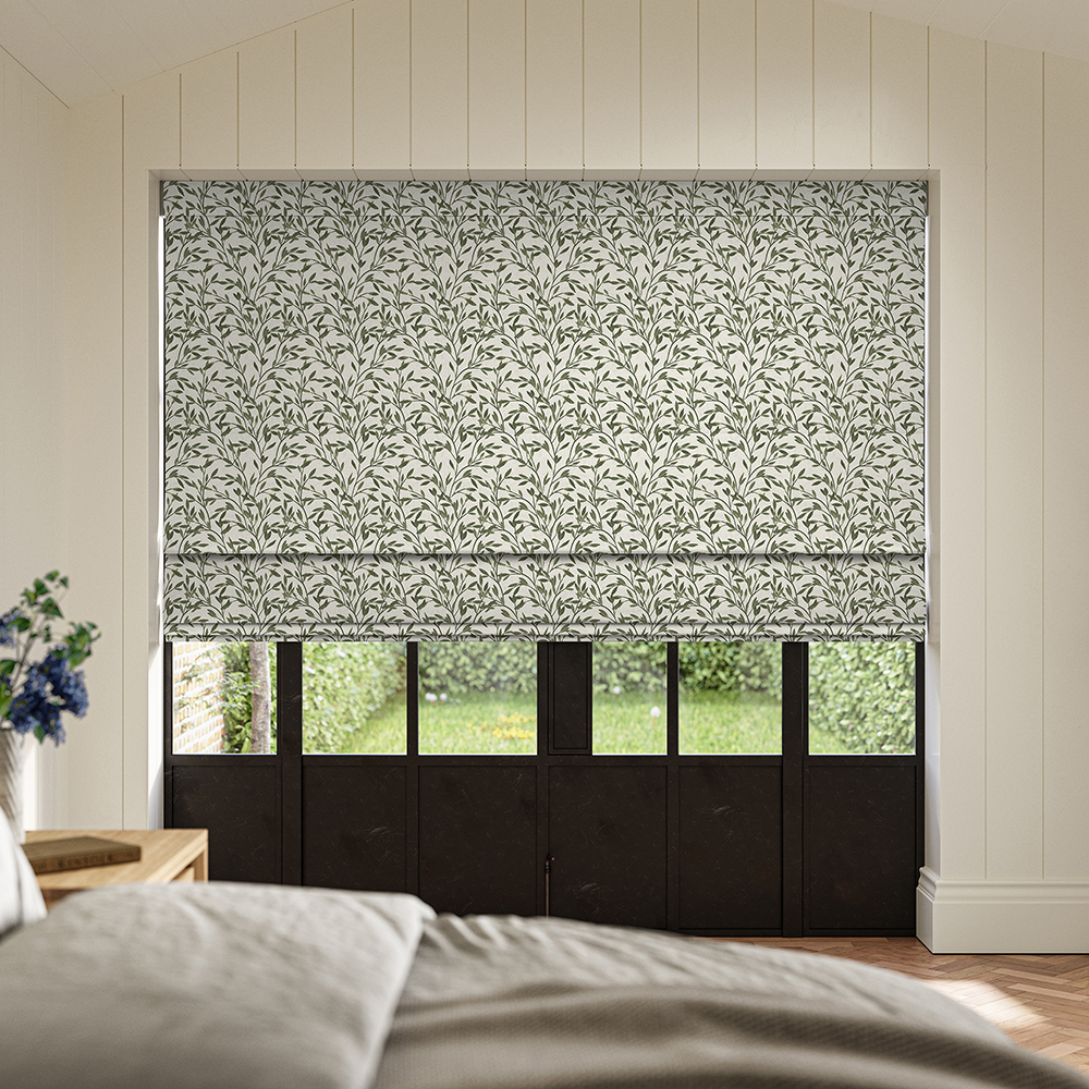 Sandrine Forest Roman Blind