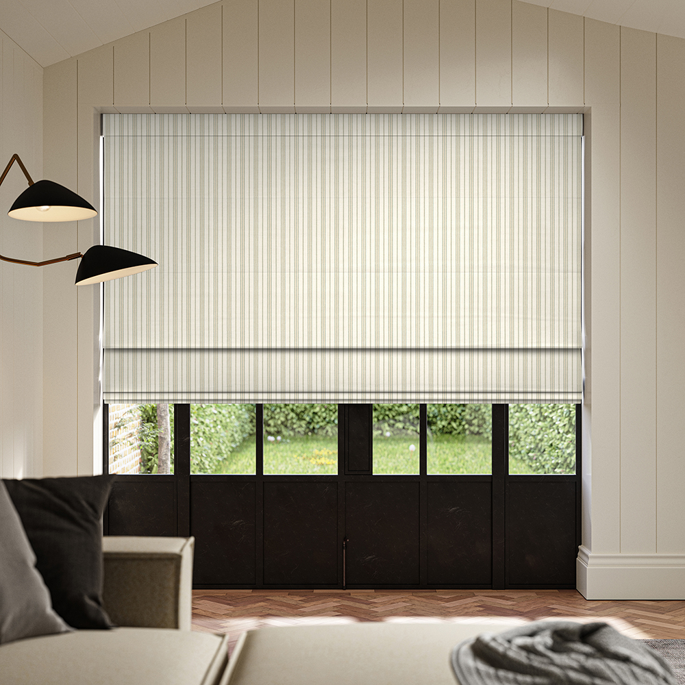 Phoebe Seafoam Roman Blind