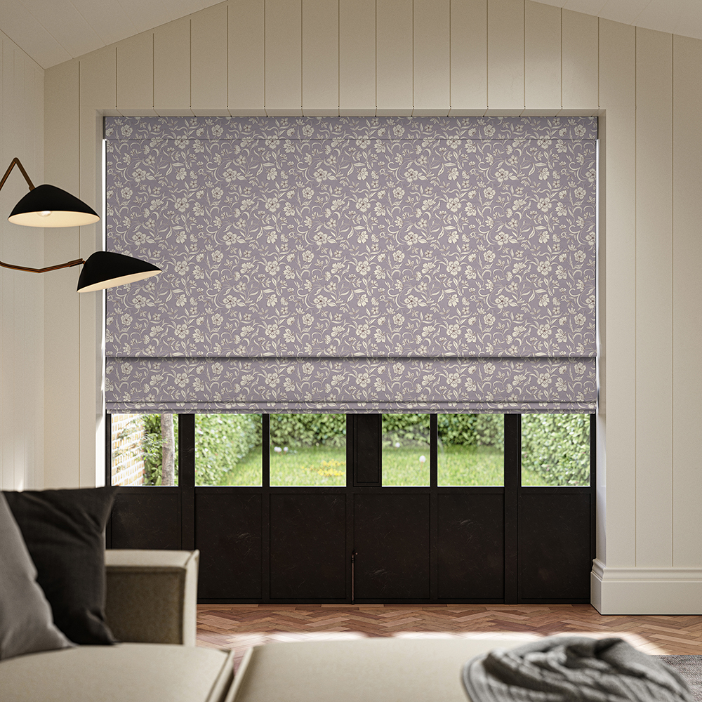 Lera Violet Roman Blind