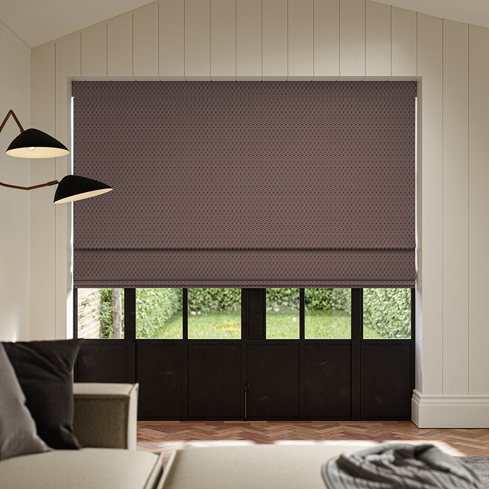 Ortega Berry Roman Blind