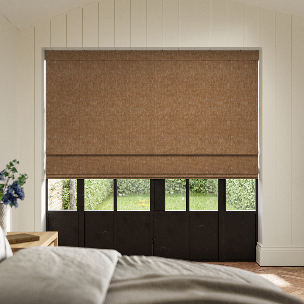 Emmy Copper Roman Blind