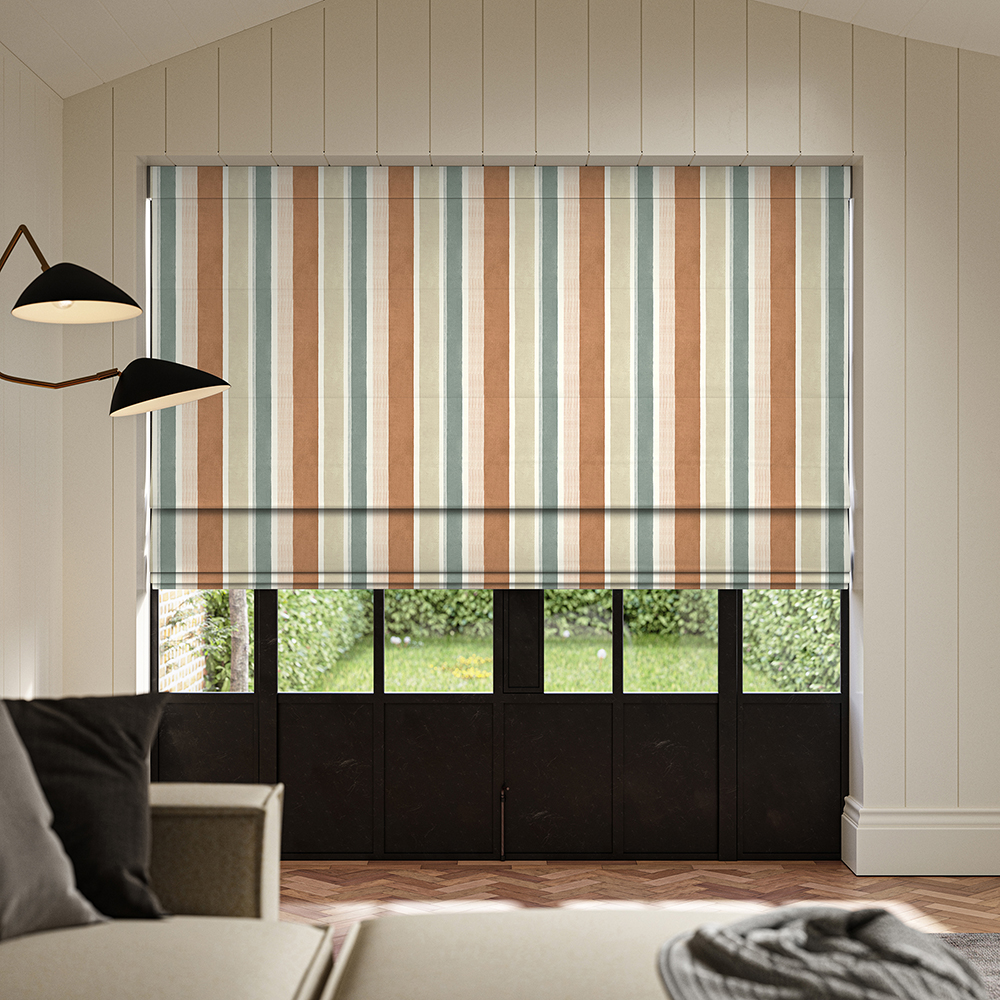 Serena Copper Roman Blind