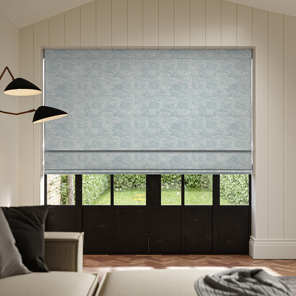Daria Chambray Roman Blind