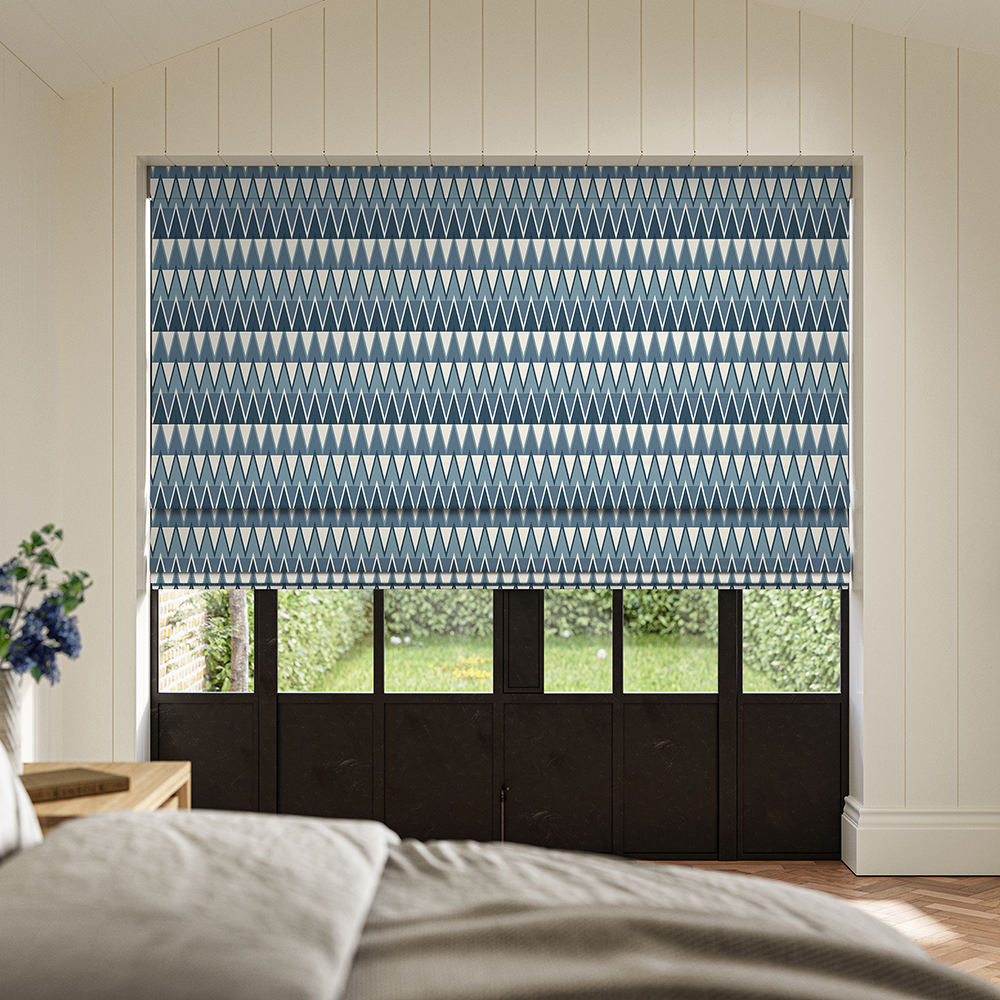 Jaden Indigo Roman Blind
