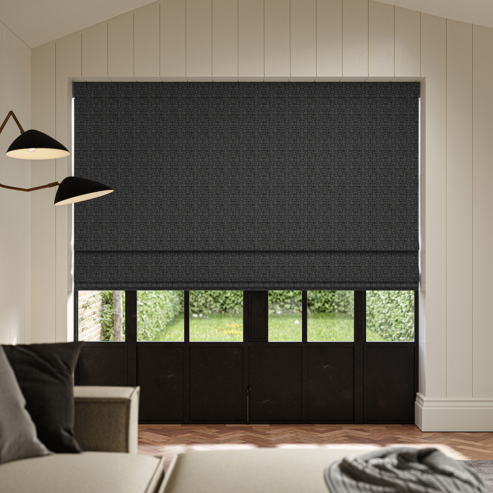Ashbourne Ink Roman Blind