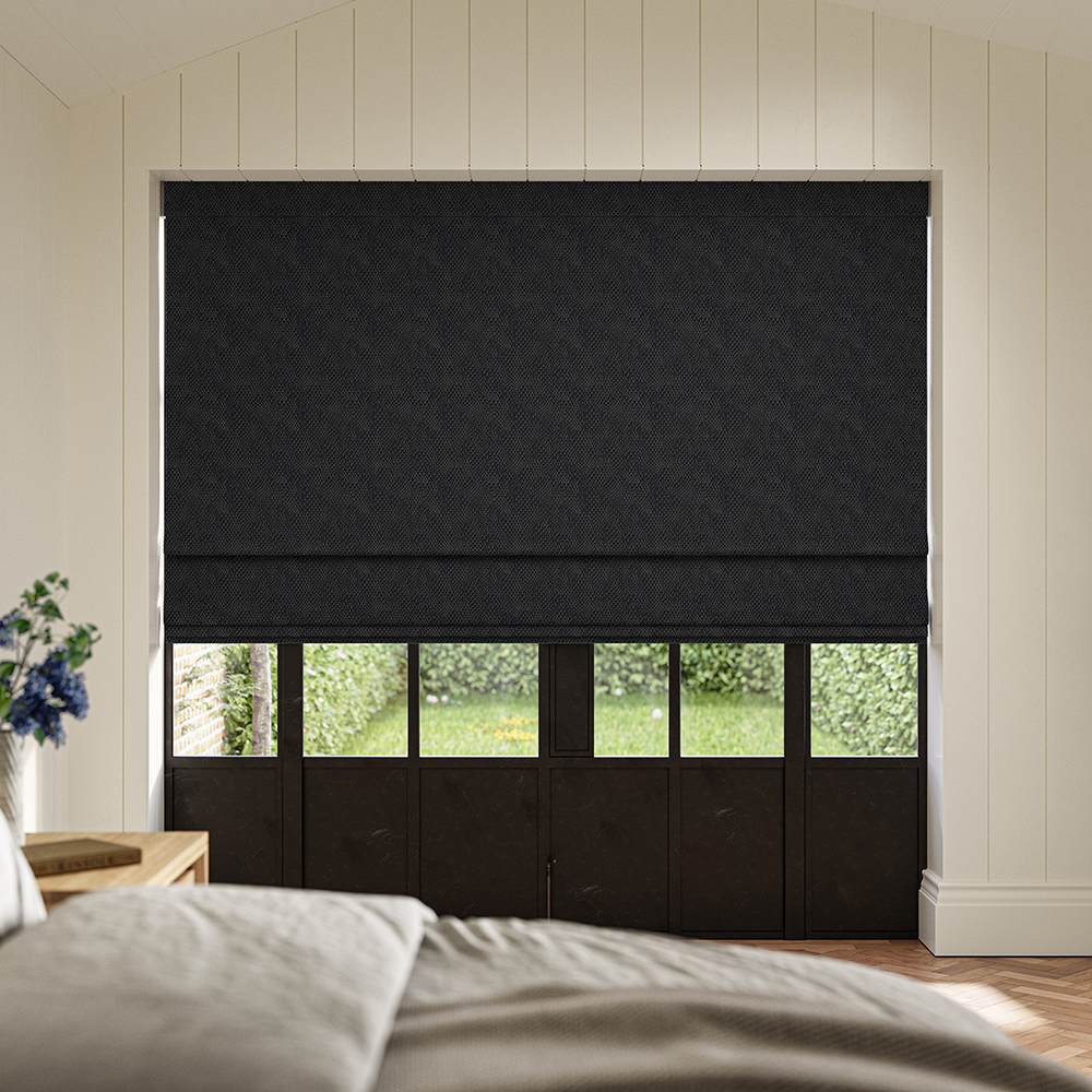 Cains Ink Roman Blind
