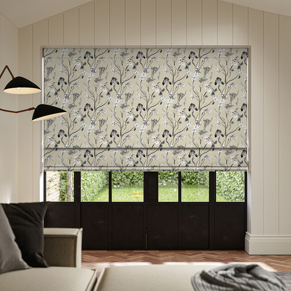 Iris Sable Roman Blind