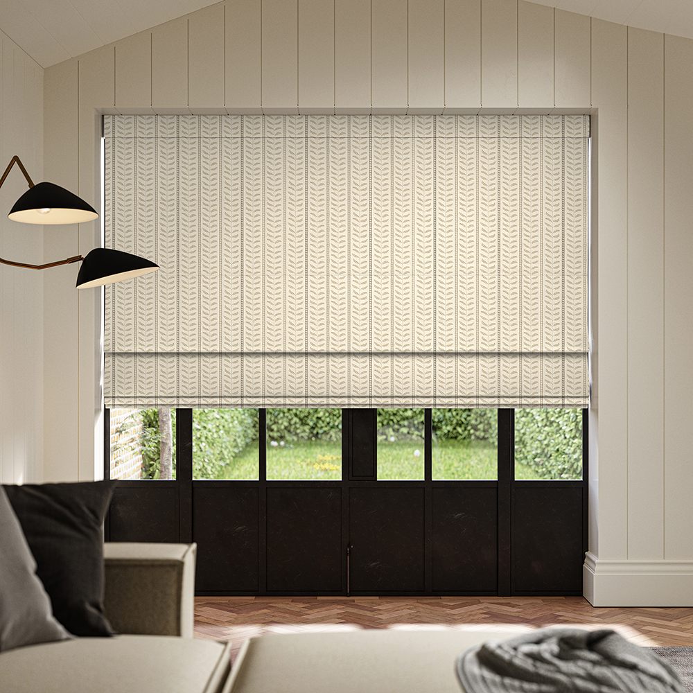 Huda Jute Roman Blind