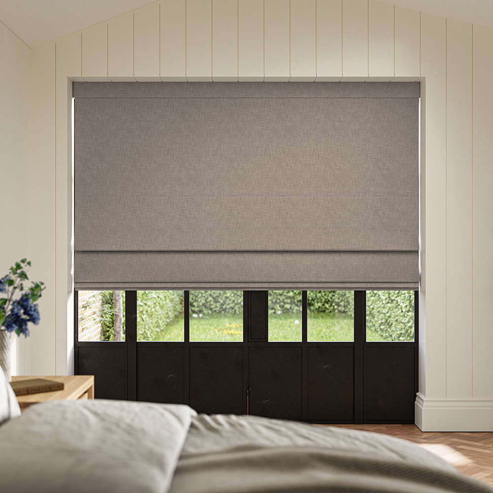 Anua Hessian Roman Blind