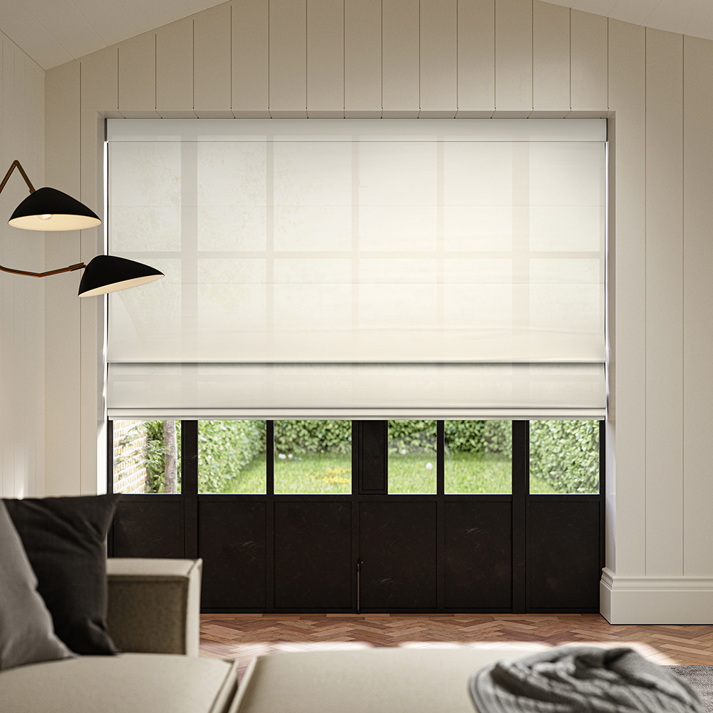 Blasket Linen Roman Blind