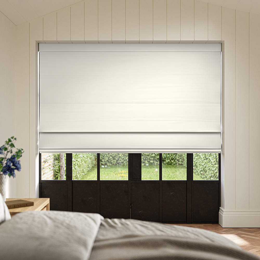 Meryl Ivory Roman Blind