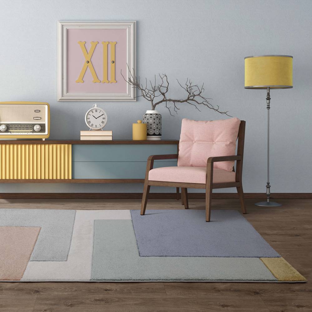 Sketch SK12 Blocks Pastel Rug