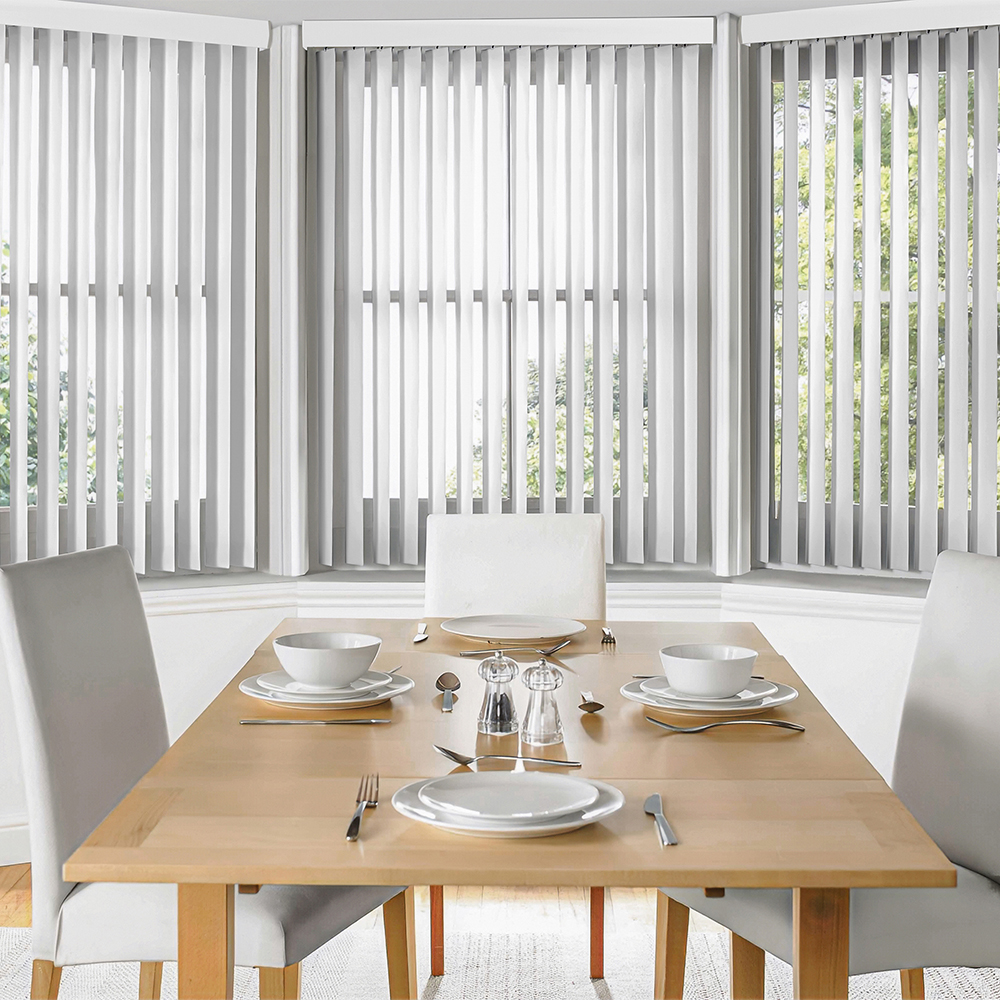 Camilla White Vertical Blind