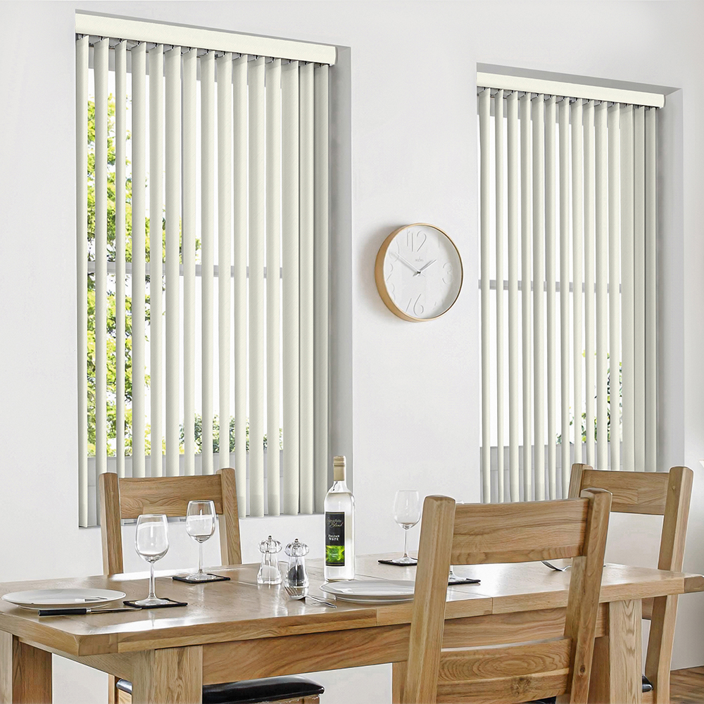 Drew Beige Vertical Blind
