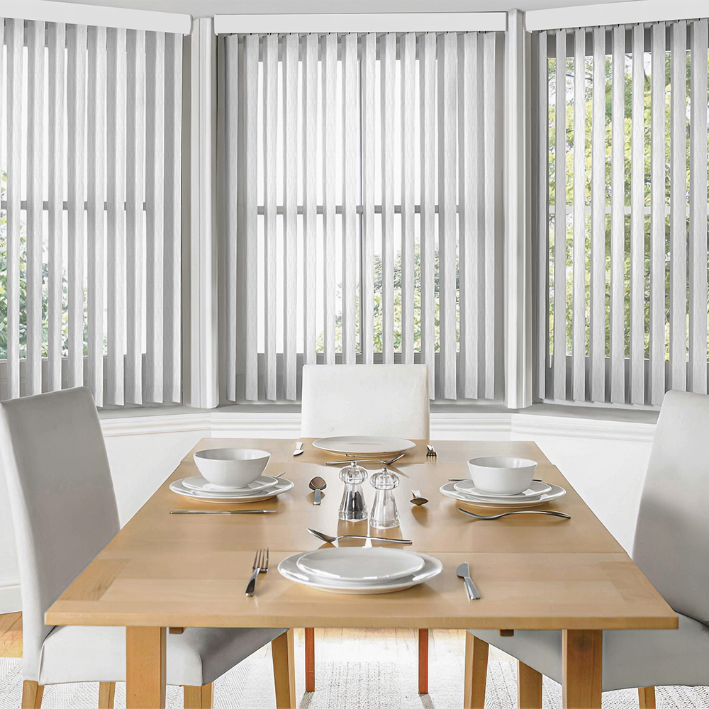 Riya White Vertical Blind