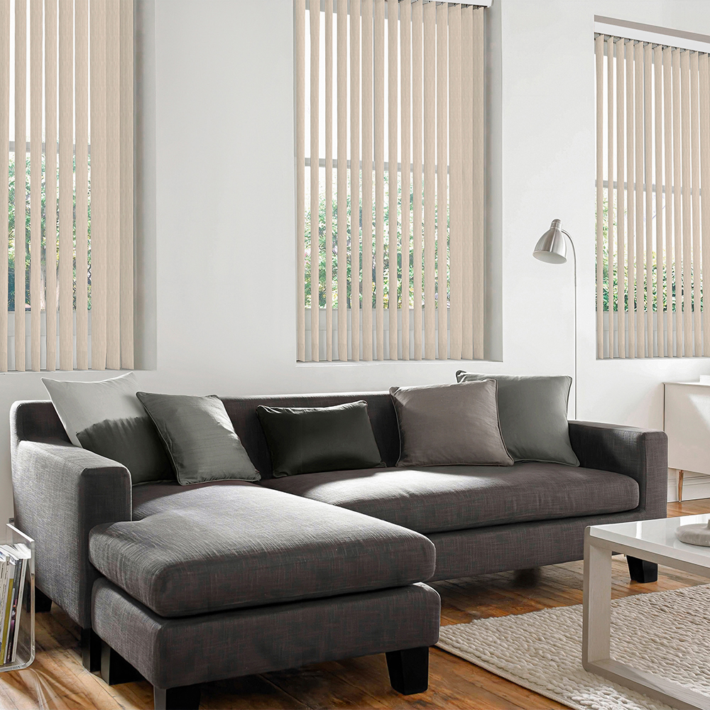 Riya Cream Vertical Blind