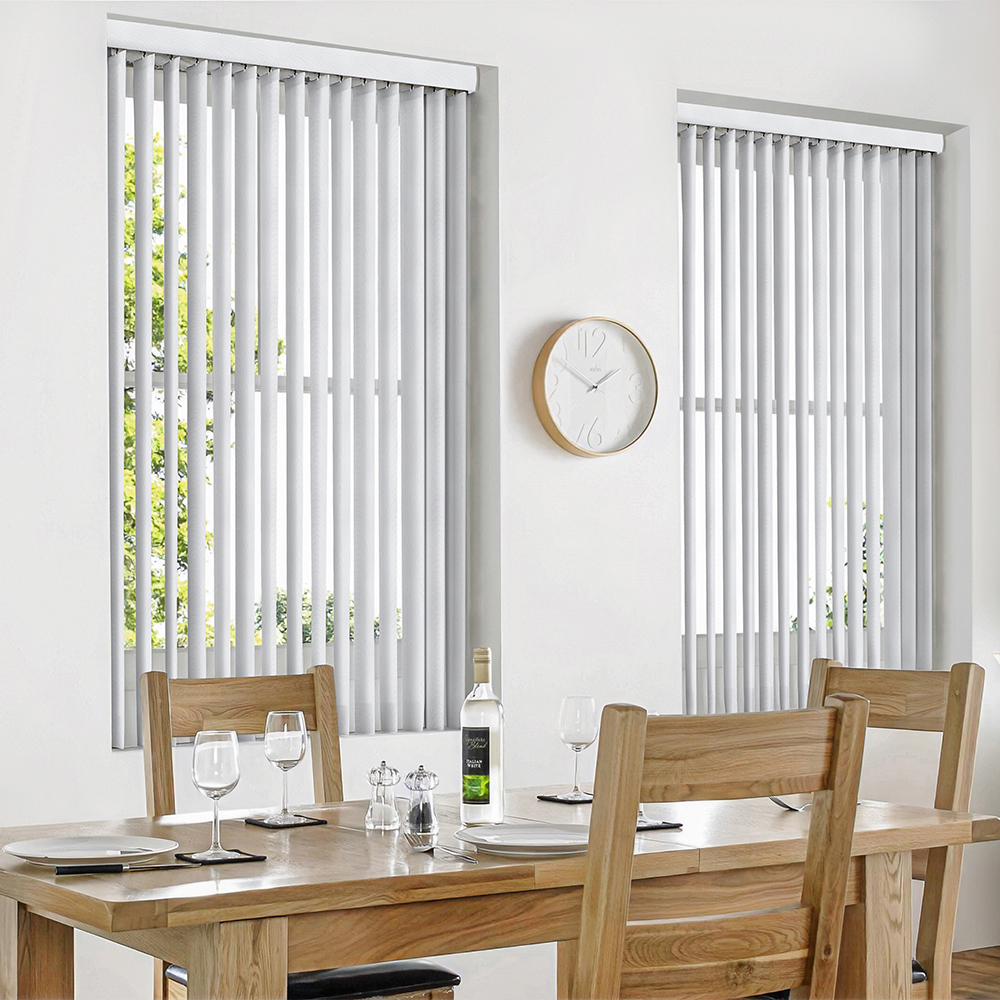 Farah White Vertical Blind