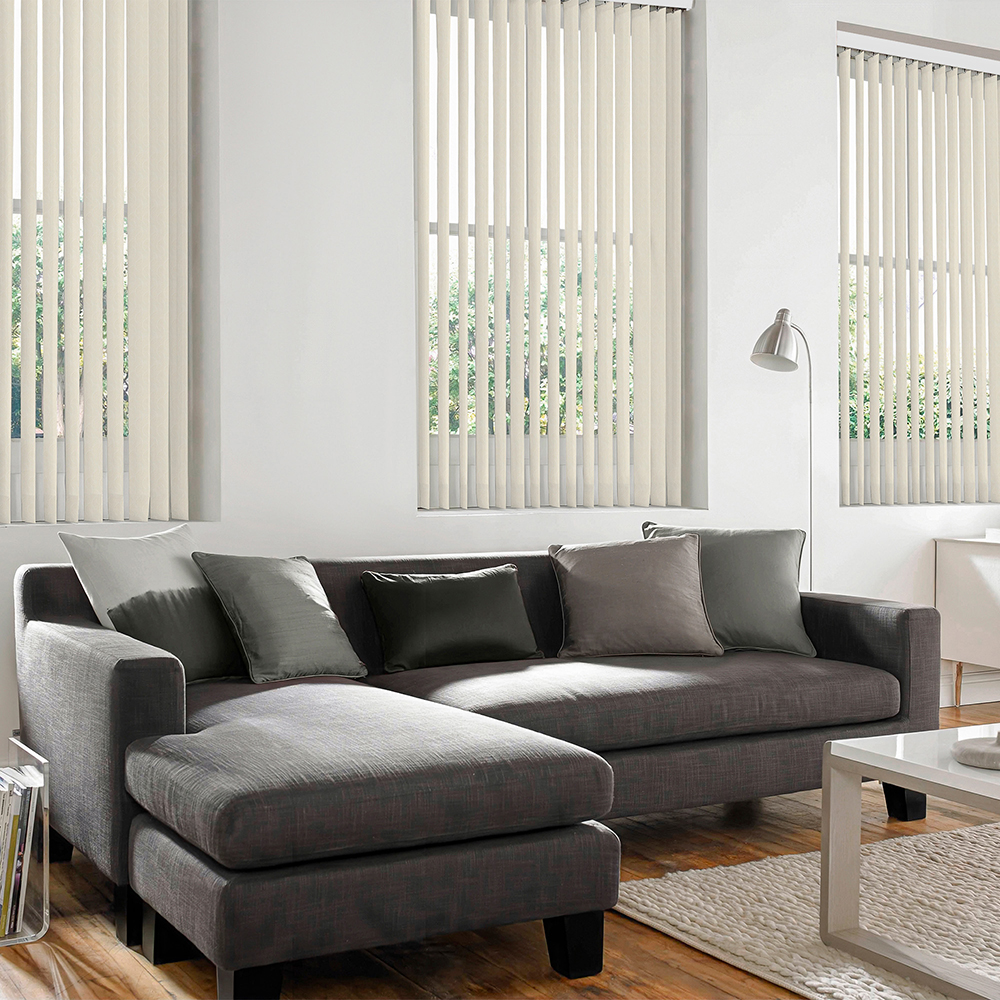 Anish Beige Vertical Blind