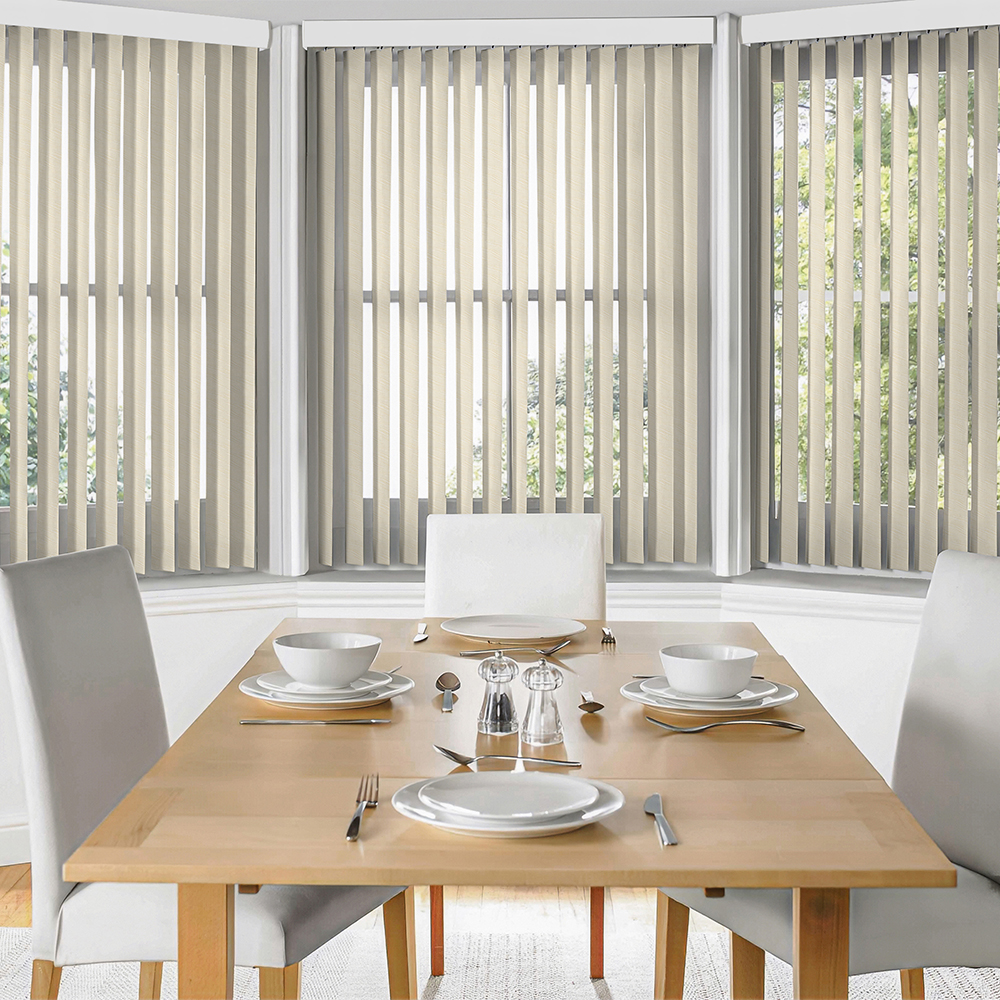 Heath Cream Vertical Blind