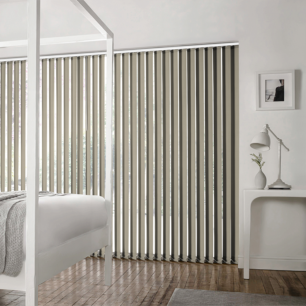 Lewis Beige Vertical Blind