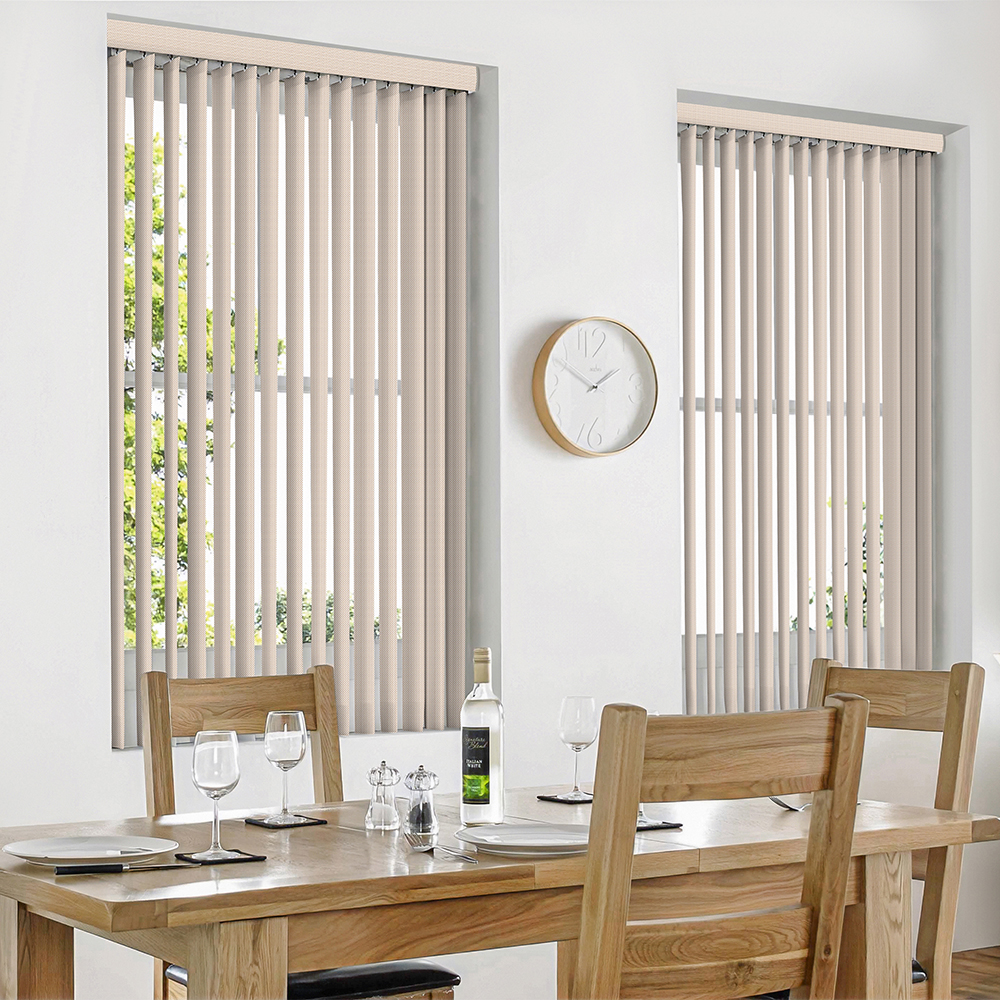 Astin 5% Ivory Vertical Blind