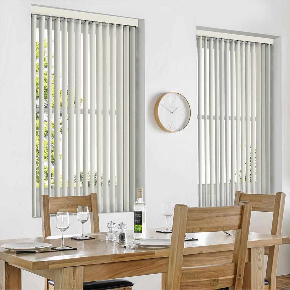 Shipley FR Cream Vertical Blind