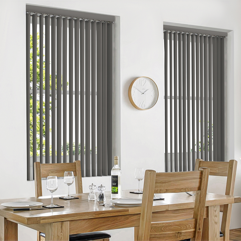 Shipley FR Chocolate Vertical Blind