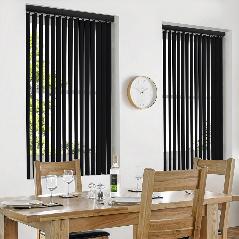 Shipley FR Noir Vertical Blind
