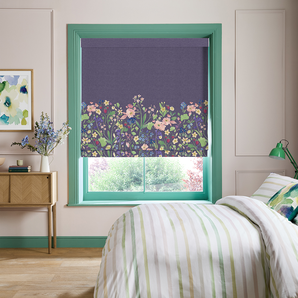 Berneray Midnight Roman Blind