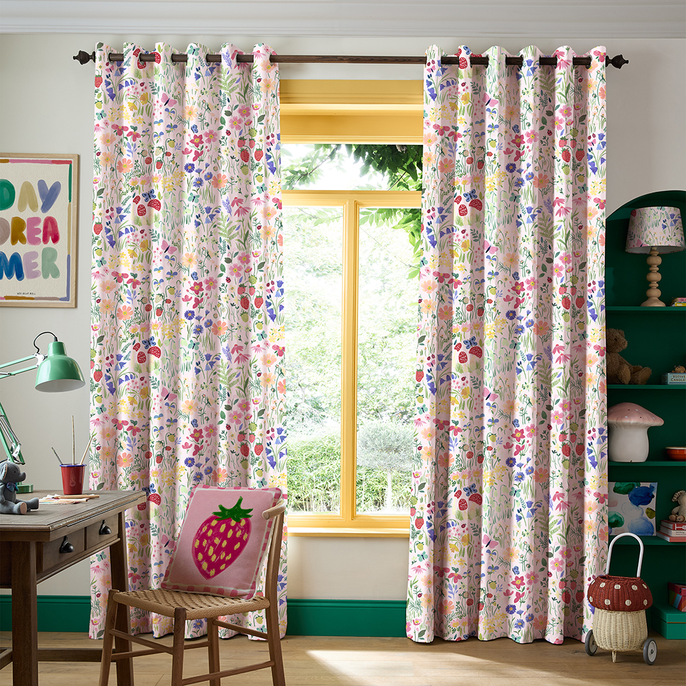 Secret Garden Rose Curtains