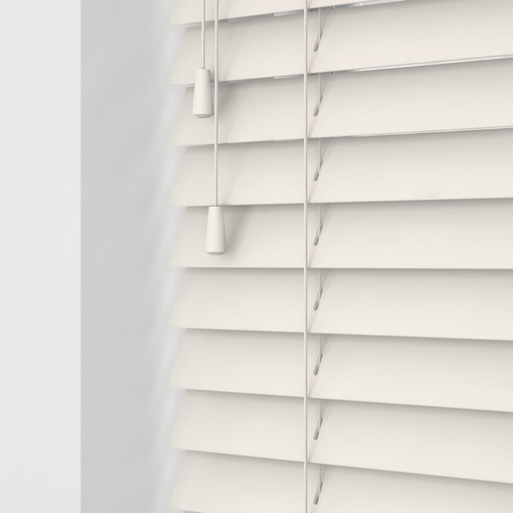 White Wood Venetian Blind