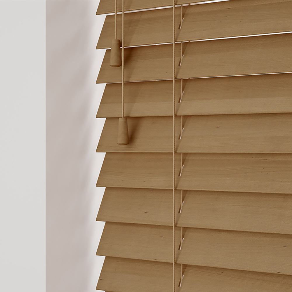 Taupe Wood Venetian Blind