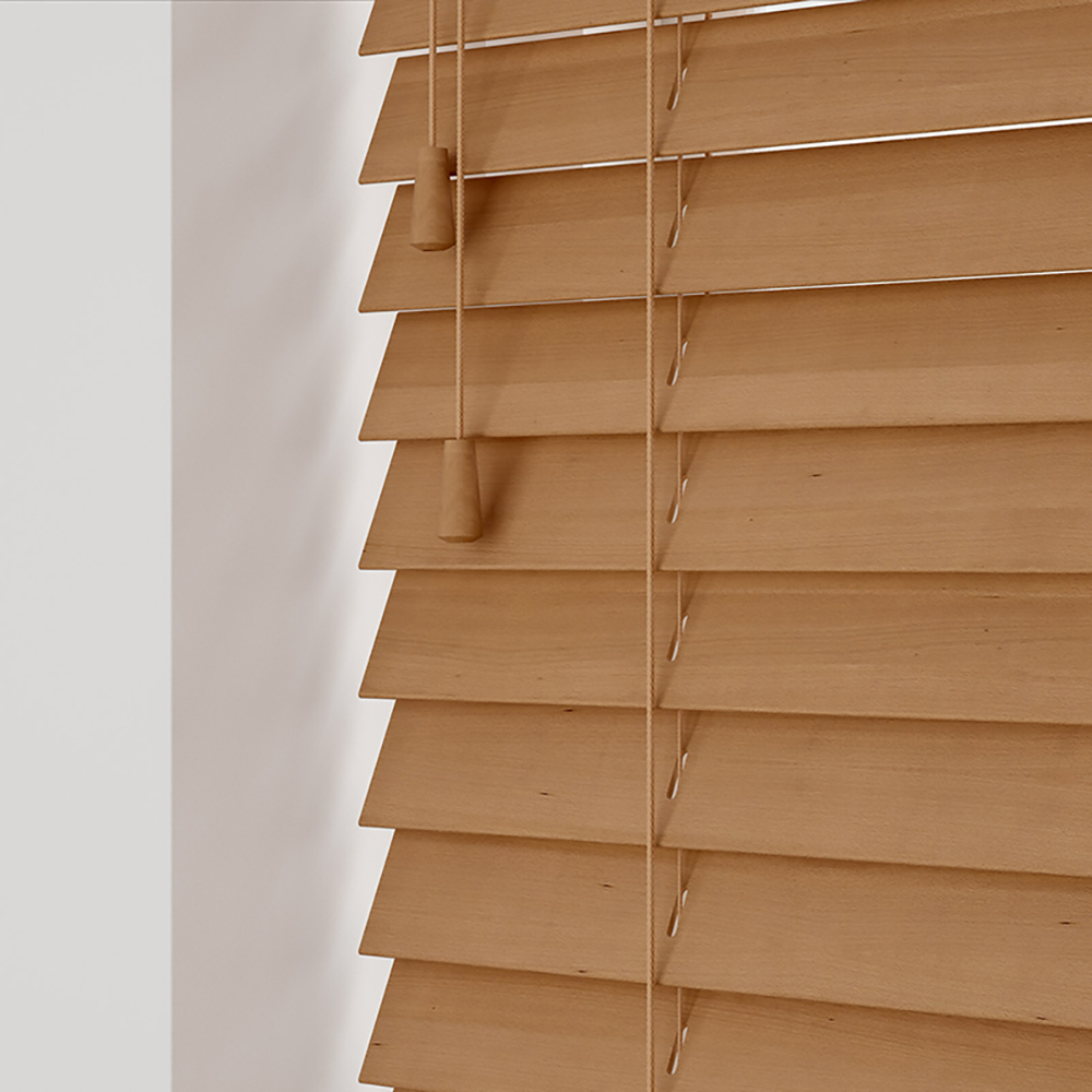 Honey Wood Venetian Blind