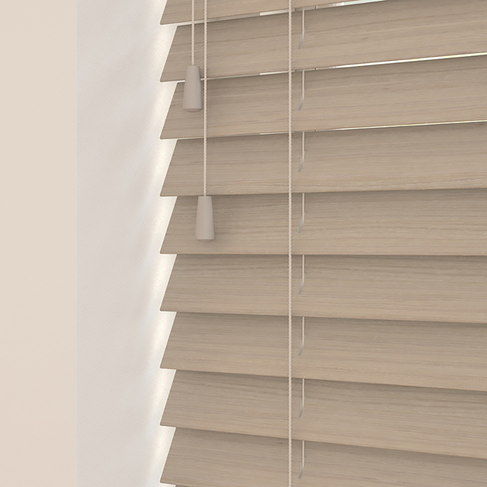Oak Wood Venetian Blind
