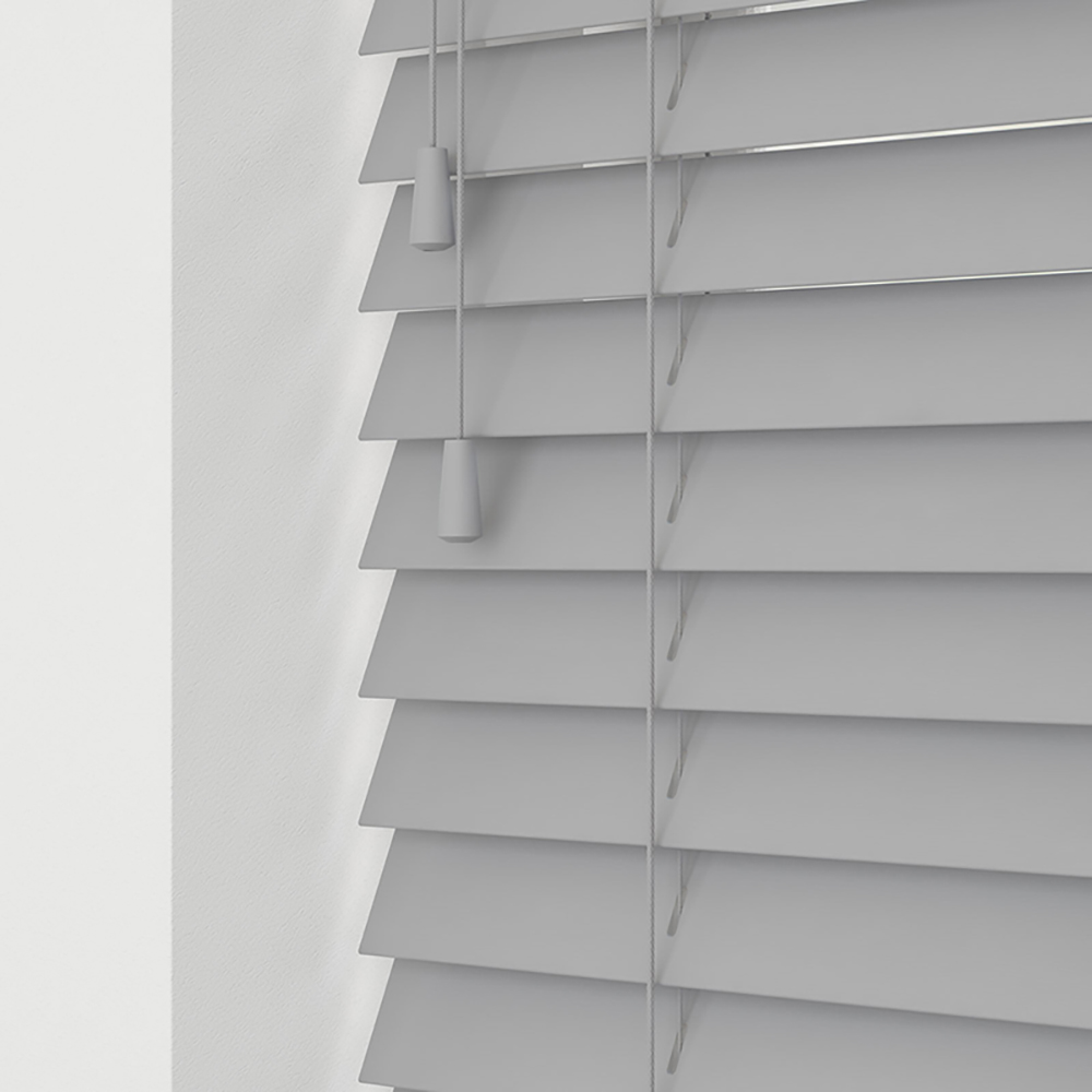 Anthracite Wood Venetian Blind